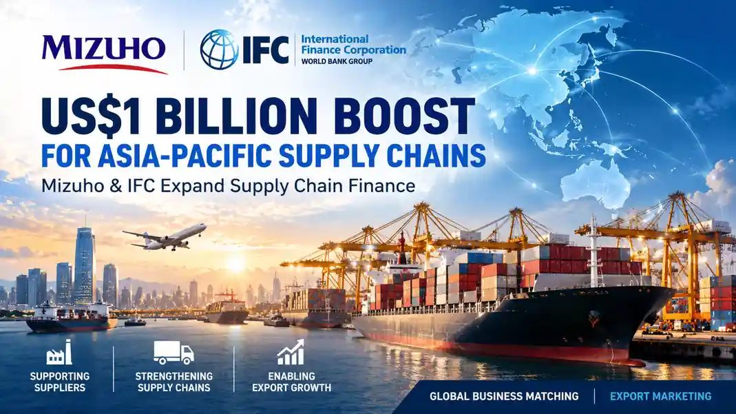 Asia-Pacific Supply Chains Gain US$1 Billion Financing Support